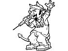 Devil Singer Decal