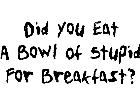  Did You Eat Bowl Decal