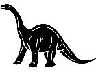  Dinosaurs Apatosaurus 1 3 5 V A 1 Decal