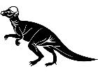  Dinosaurs Pachycephelosaurus 1 3 5 V A 1 Decal