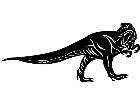  Dinosaurs Tyrannosaurus 1 3 5 V A 1 Decal