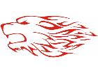 Dog Flame 0 1 A F 1 Decal