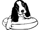  Dogs Basset Hound 0 1 D R P A 1 Decal