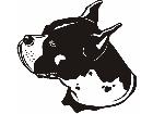  Dogs Boxer P A 1 Decal