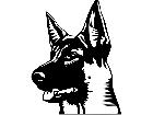  Dogs German Shepherd 0 1 D R P A 1 Decal