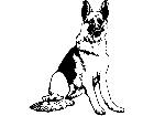  Dogs German Shepherd 0 3 D R P A 1 Decal
