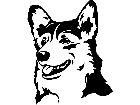  Dogs Welsh Corgi P A 1 Decal