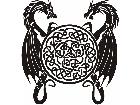  Dragon Circle Celtic Decal