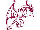  Dragon Neck Decal