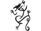  Dragon Scrawl Decal