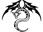  Dragon Tribal 1 3 Decal
