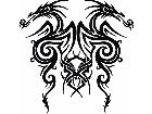  Dragon Tribal Double Side Decal