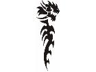  Dragon Tribalized 2 1 6 Decal