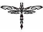  Dragonfly Tribal 0 7 5 Decal
