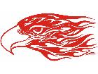  Eagle Flame Head 0 7 E F 1 Decal