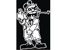  Finger Leprechaun Decal