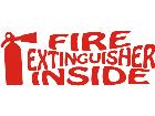  Fire Extinguisher Inside Decal