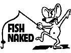  Fish Naked Decal