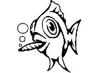  Fish Smoker Decal