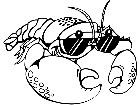  Fish Lobster D H P A 1 Decal