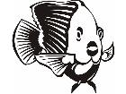  Fish Tropical Fish P A 1 Decal