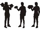  Fitness Silhouettes 4 0 Decal