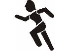  Fitness Silhouettes 4 2 Decal