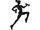  Fitness Silhouettes 4 6 Decal