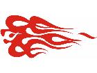  Flame Graphic 1 Decal