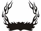  Flames Custom Banner 0 2 3 Decal