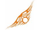  Flames Tribal Style 0 8 1 Decal
