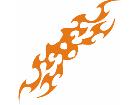  Flames Tribal Style 0 8 5 Decal
