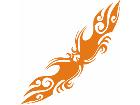  Flames Tribal Style 0 9 7 Decal