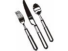  Flatware P A 1 Decal