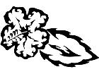  Flower Tribal 2 Decal