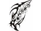  Flowers Tattoo 0 2 3 Decal