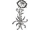  Flowers Tattoo 0 3 4 Decal
