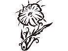  Flowers Tattoo 0 3 5 Decal