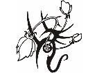  Flowers Tattoo 0 4 7 Decal