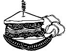  Food Sandwich 1 6 4 V A 1 Decal