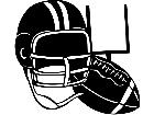  Football 1 8 5 V A 1 Decal