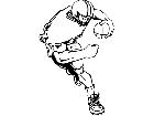  Footballrun Around M B 1 Decal
