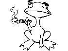  Frog Smoker Decal