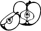  Fruits Vegtables Apple 1 6 1 V A 1 Decal