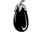  Fruits Vegtables Eggplant 1 6 0 V A 1 Decal