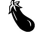  Fruits Vegtables Eggplant 1 6 2 V A 1 Decal