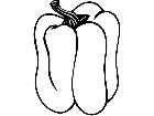  Fruits Vegtables Green Pepper 1 6 0 V A 1 Decal