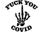  Fuck You Covid Decal