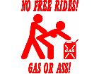  Gasor Ass Not Free Decal