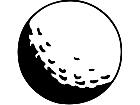  Golf Ball M B 1 Decal